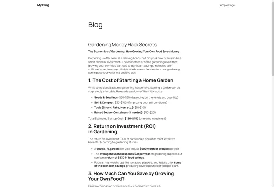 listings